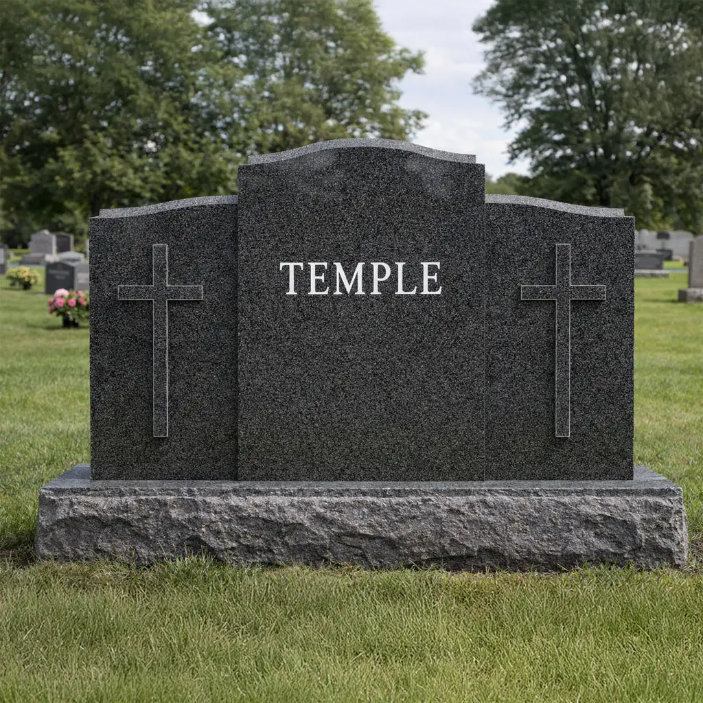 1-CompanionUprightGraveMarkerMemorialMaker-WorthingtonMonuments