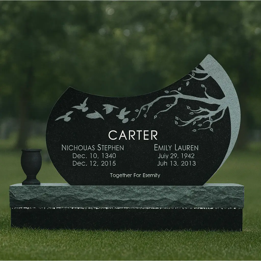 2-CompanionUprightGraveMarkerMemorialMaker-WorthingtonMonuments